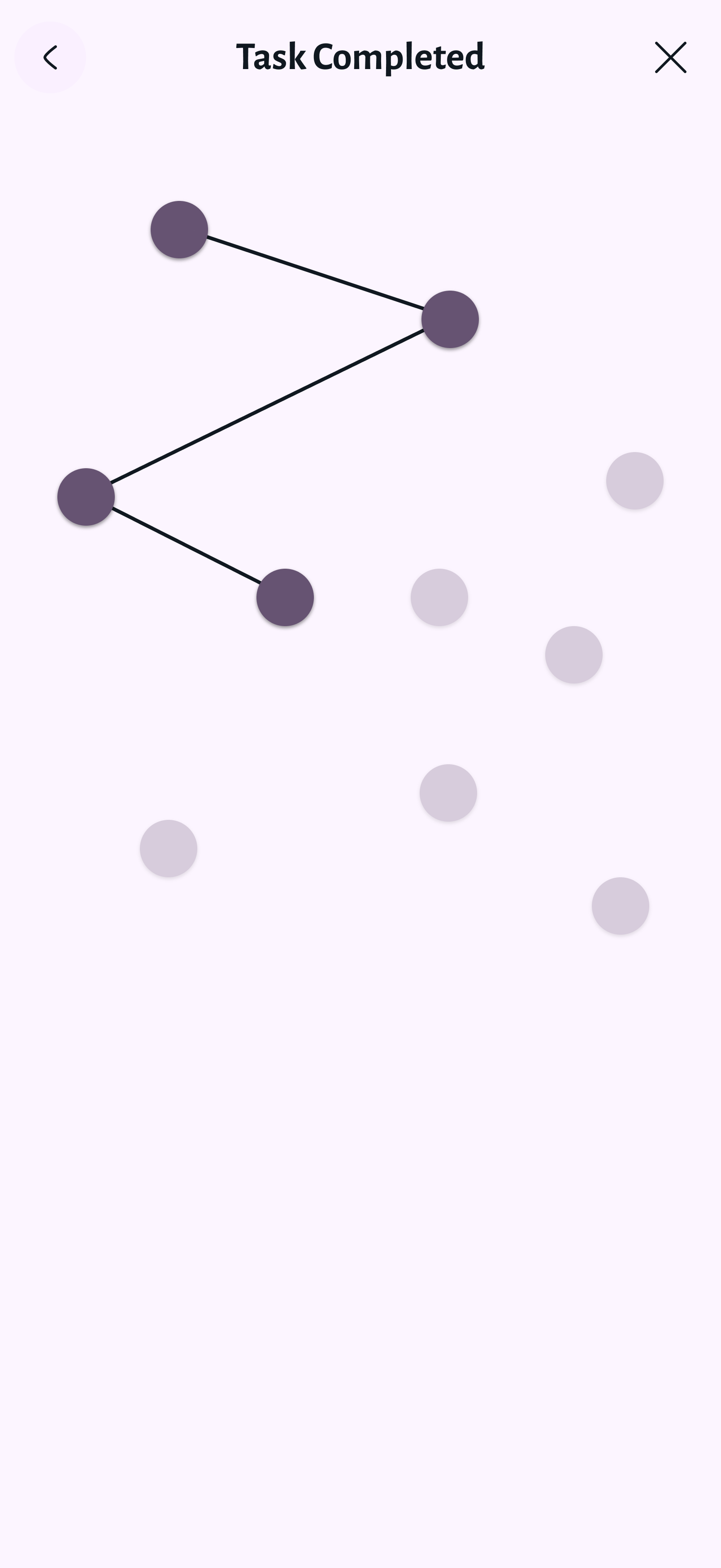 First frame of the logo generation animation.